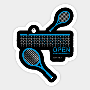 Big Tennis (color) Sticker